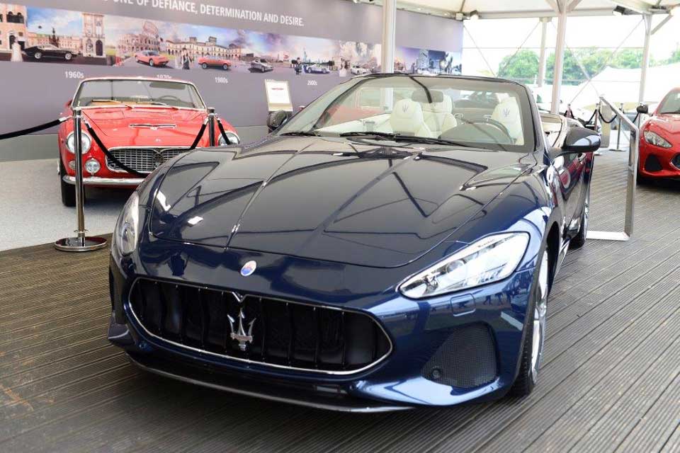 2018 Maserati GranCabrio unveiled at Goodwood 2018 Maserati GranCabrio unveiled at Goodwood