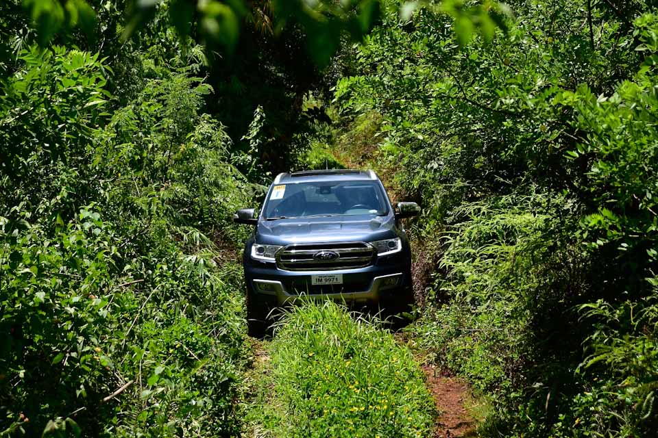 Taking on trails with the Ford Everest