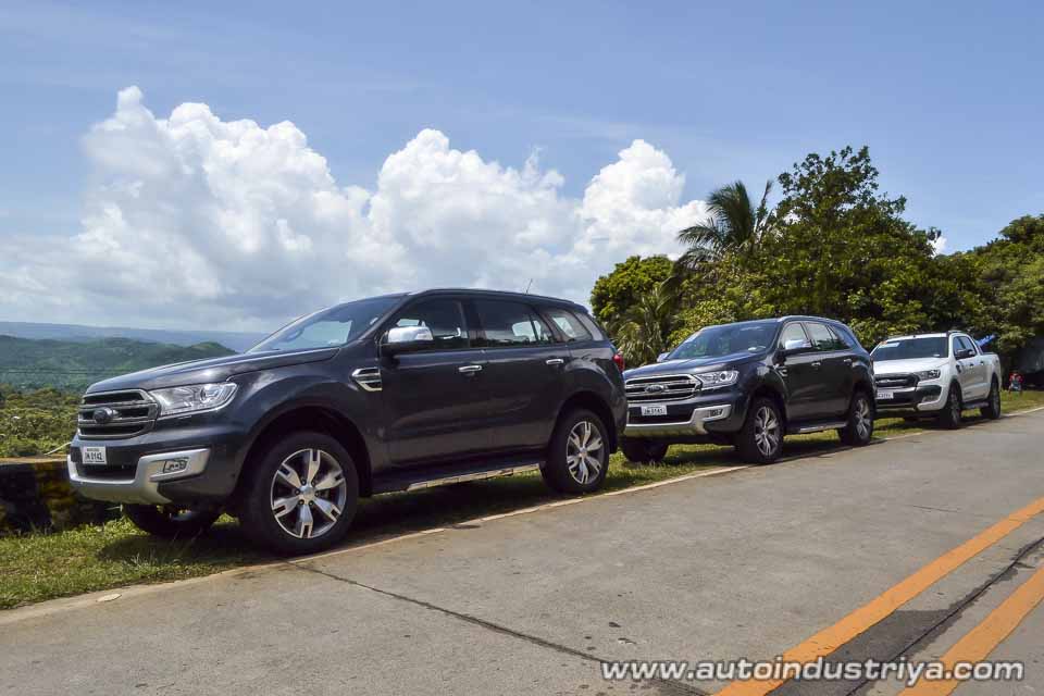 Taking on trails with the Ford Everest