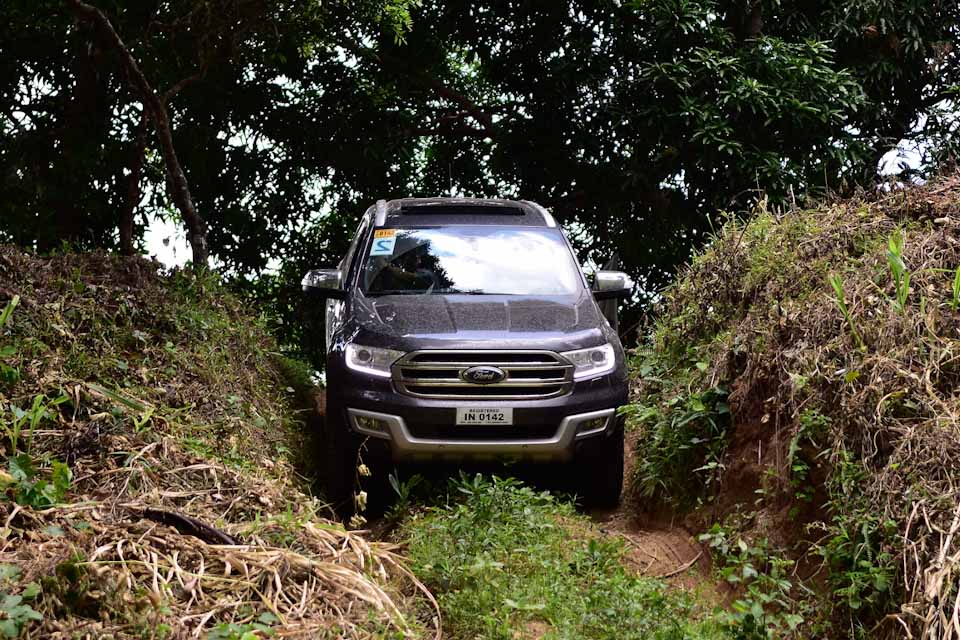 Taking on trails with the Ford Everest