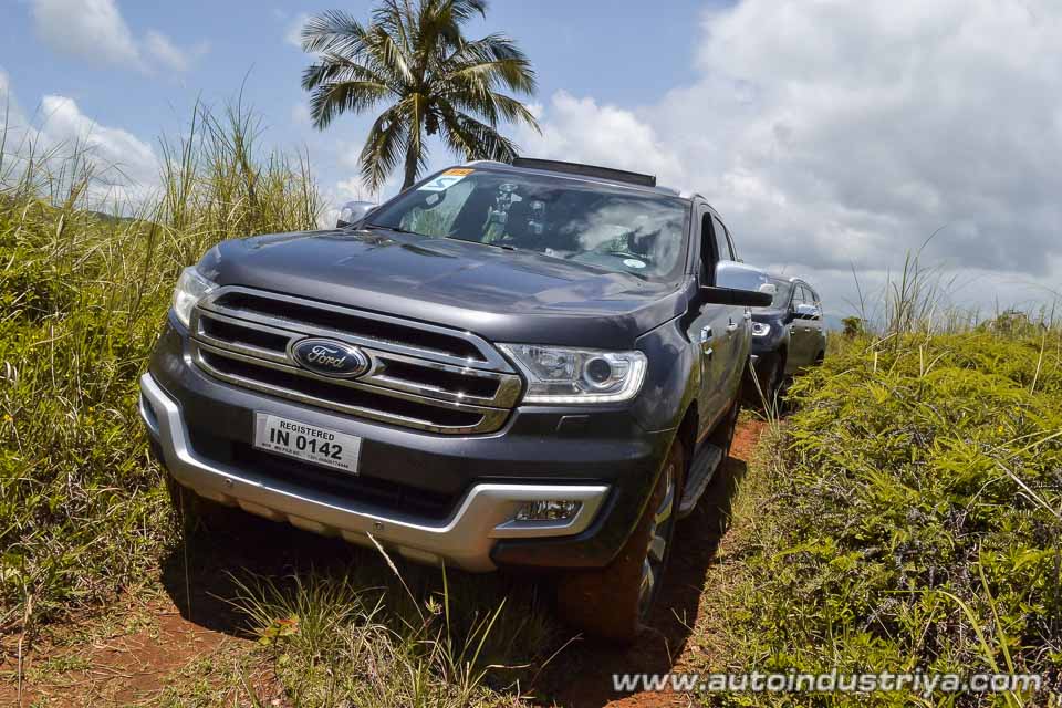 Taking on trails with the Ford Everest
