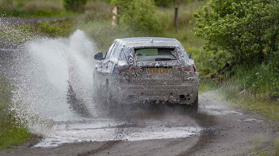 Jaguar gives a glimpse of all-new E-Pace, debuts July 13