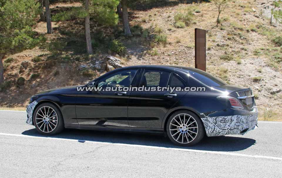 Spied: 2018 Mercedes-Benz C-Class refresh spotted anew