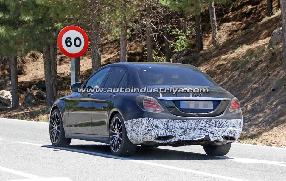 Spied: 2018 Mercedes-Benz C-Class refresh spotted anew