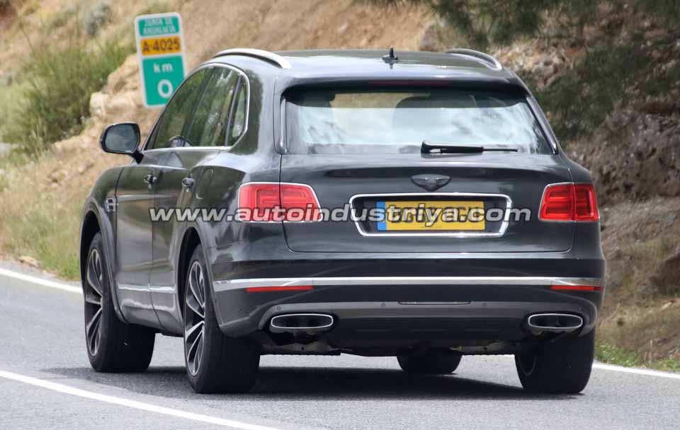 Spied: The Bentley Bentayga soon to be in plug-in hybrid guise