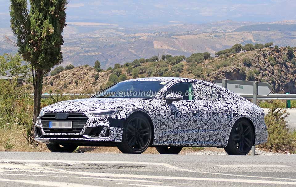 Spied: 2018 Audi S7