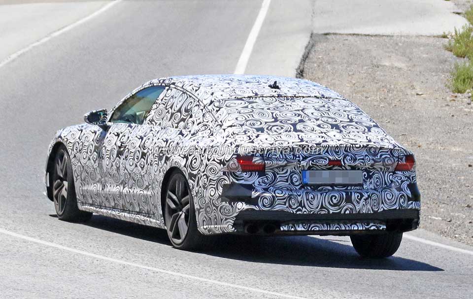 Spied: 2018 Audi S7