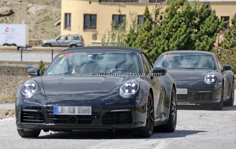 Spied: 2018 Porsche 911 Convertible spotted testing