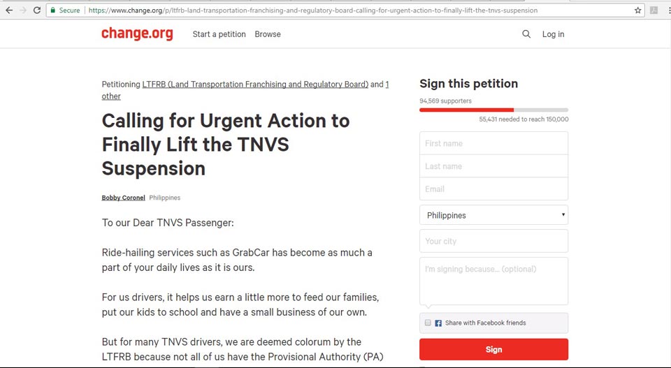 The Thing About Grab, Uber and the LTFRB