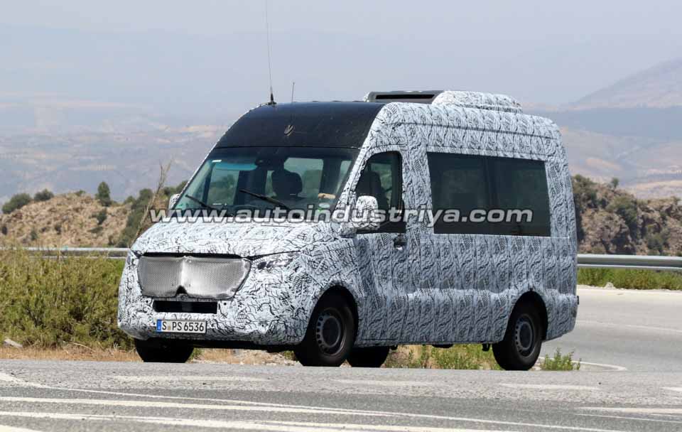 Spied: Next-gen Mercedes-Benz Sprinter undergoes hot weather tests