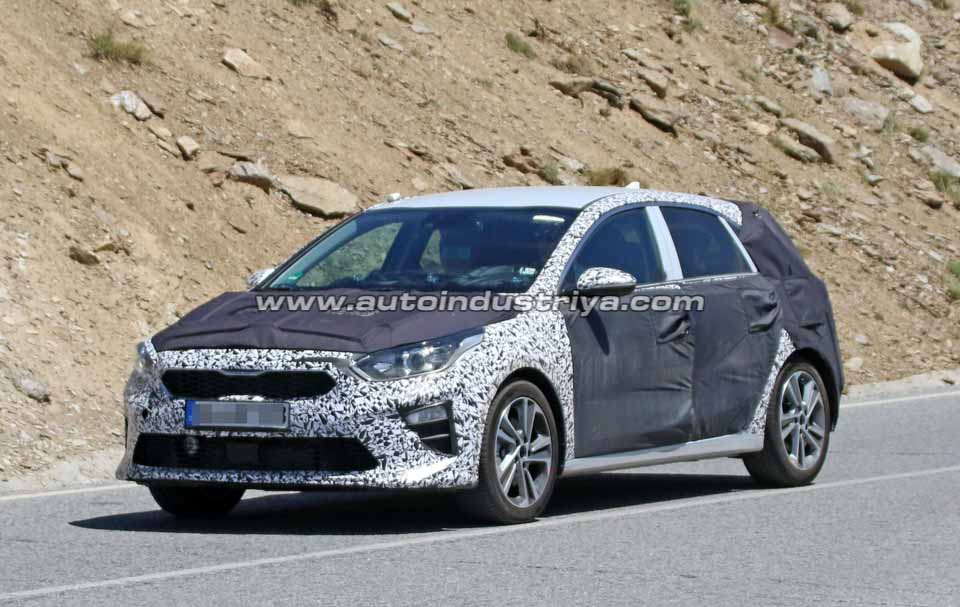 Spied: 2018 Kia Cee'd testing in extreme hot weather