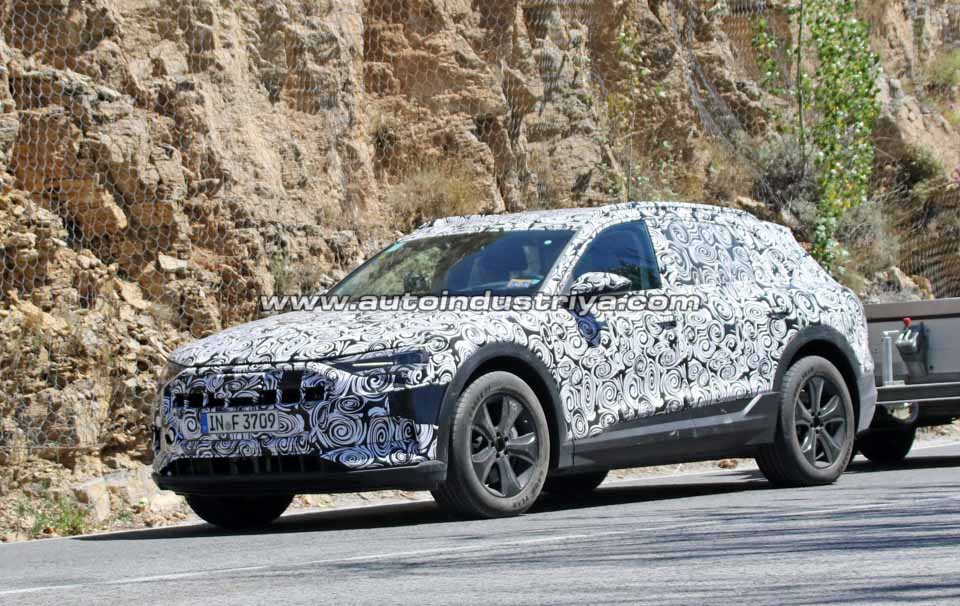 Spied: Audi busy testing upcoming e-tron quattro EV 