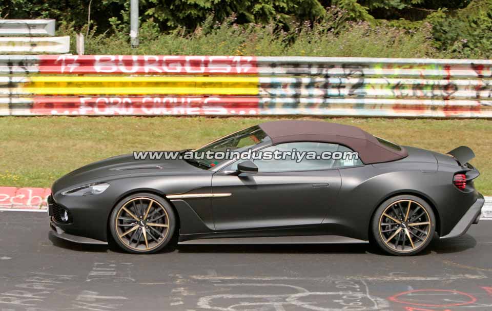 Spied: Sleek Aston Martin Vanquish Zagato Volante underway