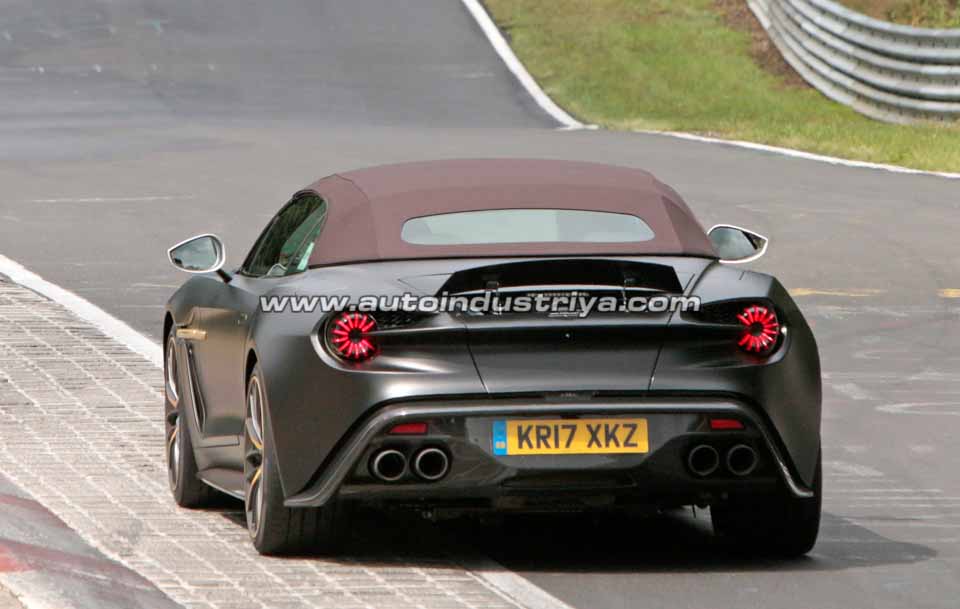 Spied: Sleek Aston Martin Vanquish Zagato Volante underway