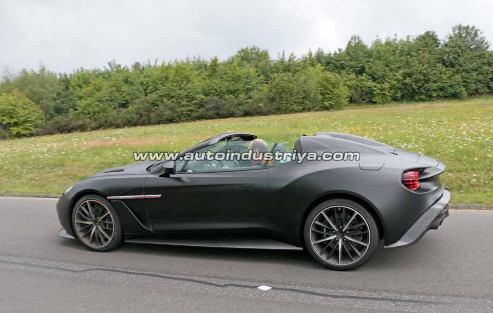 Spied: 'Topless' Aston Martin Vanquish Zagato seen at the Ring