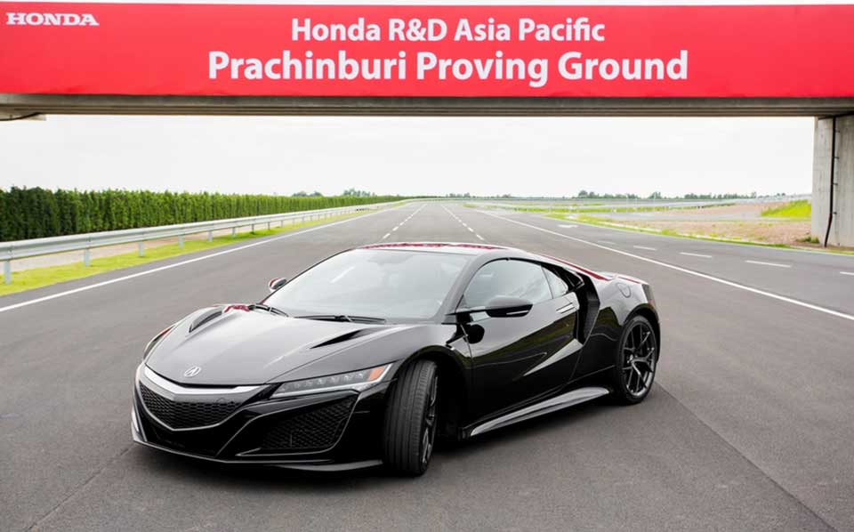Honda opens new test facility in Thailand