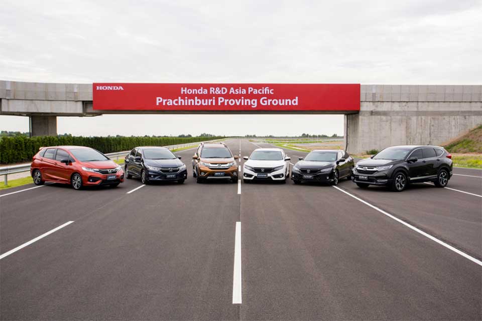 Honda opens new test facility in Thailand
