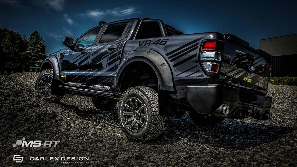 Tricked-out Ford Ranger VR/46 ready to go anywhere