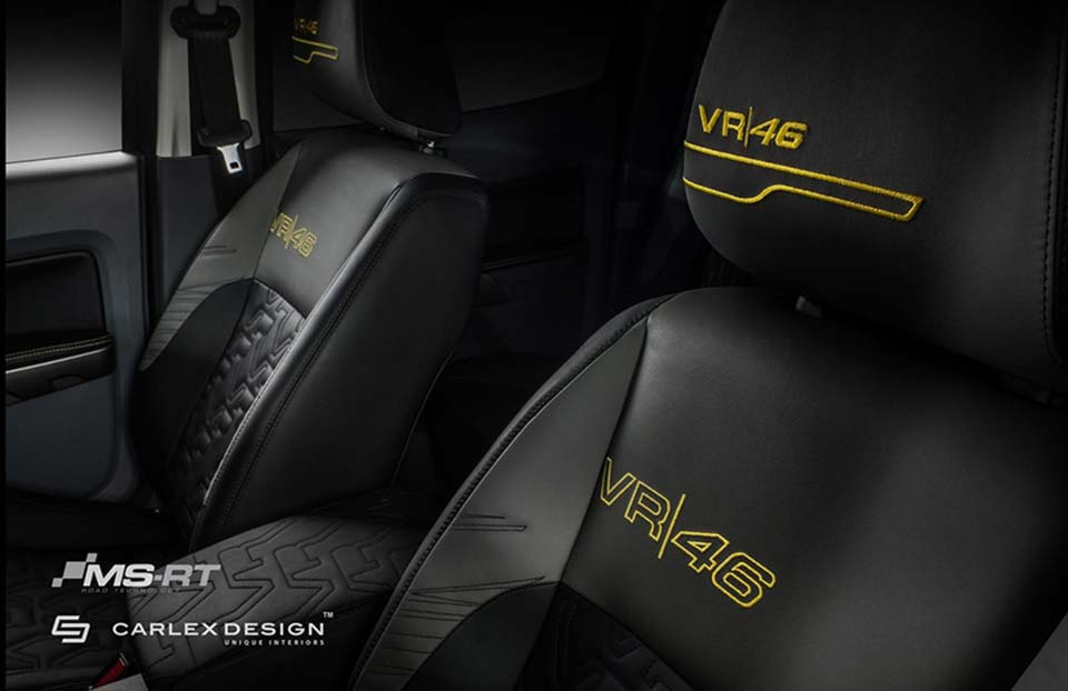 Tricked-out Ford Ranger VR/46 ready to go anywhere