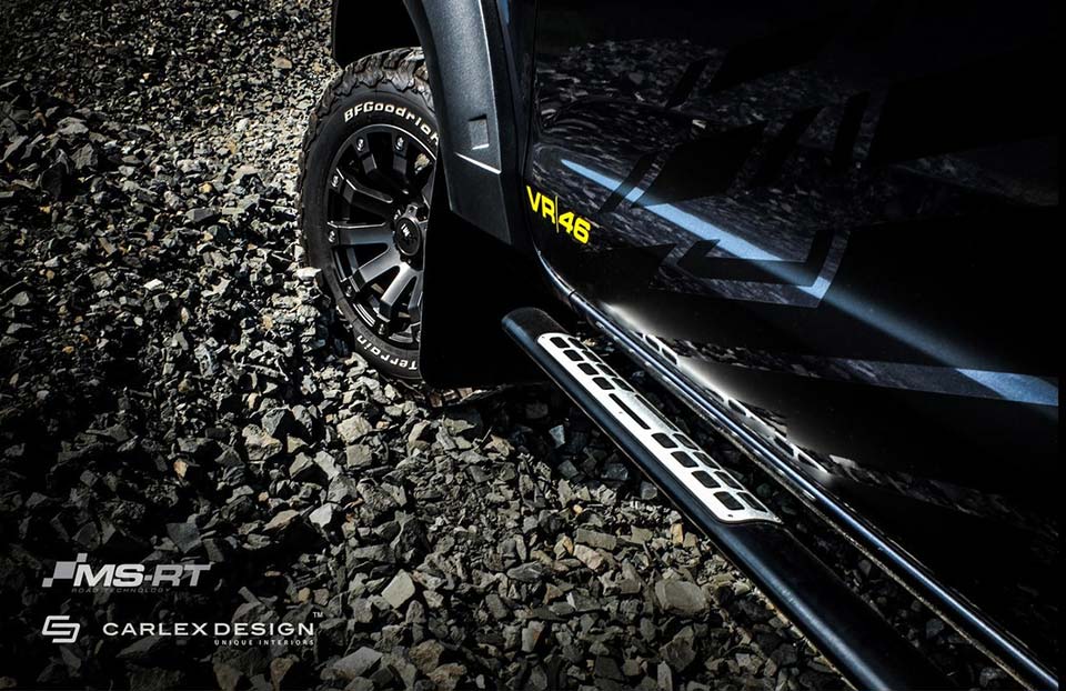 Tricked-out Ford Ranger VR/46 ready to go anywhere