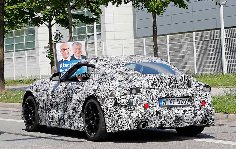 Spied: 2018 Toyota Supra spotted with headlights revealed