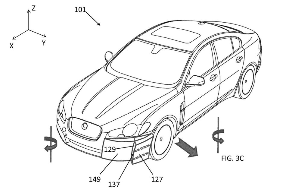 Report: Jaguar-Land Rover patents active aero panels for cars and SUVs