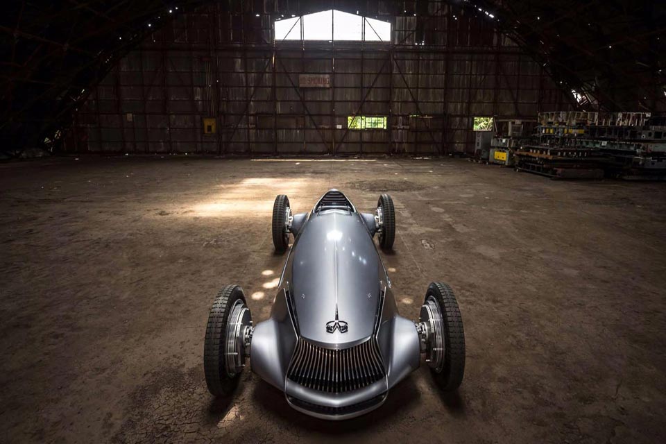 Infiniti unveils retro Prototype 9 concept EV