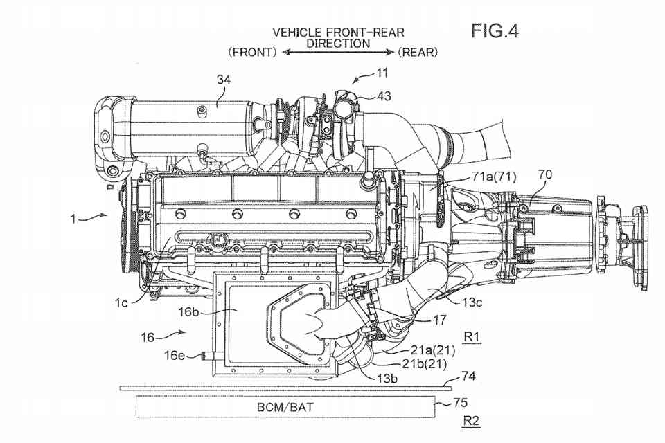 Mazda's latest patent shows twin-turbo, supercharged engine