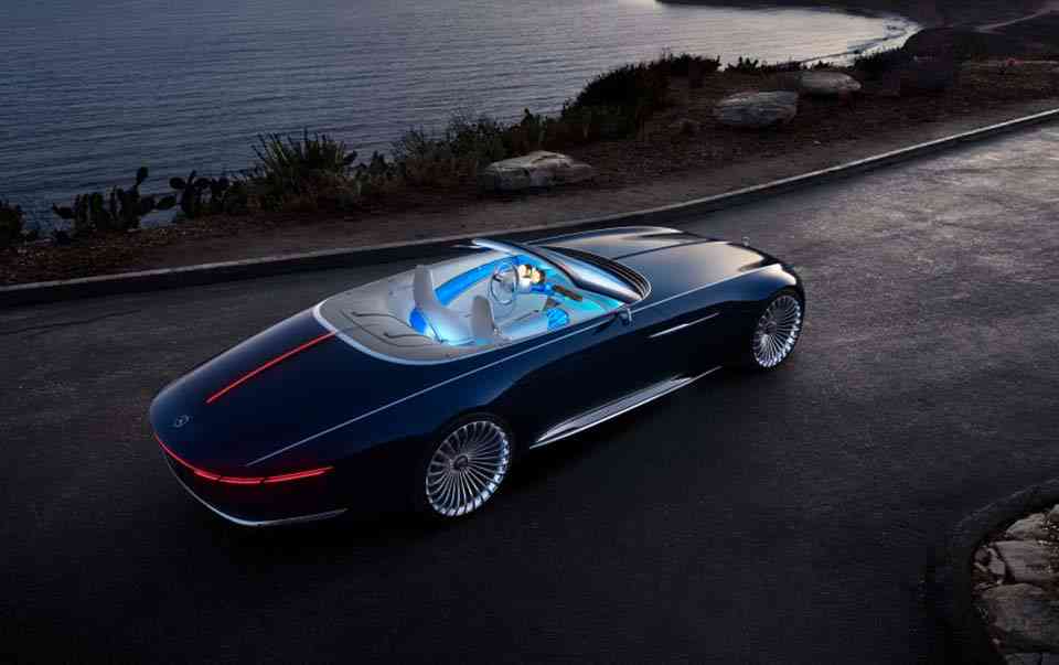 Vision Mercedes-Maybach 6 Cabriolet debuts at Pebble Beach