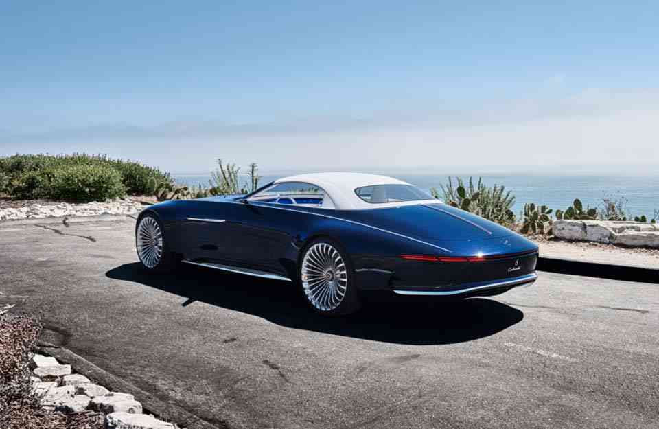 Vision Mercedes-Maybach 6 Cabriolet debuts at Pebble Beach