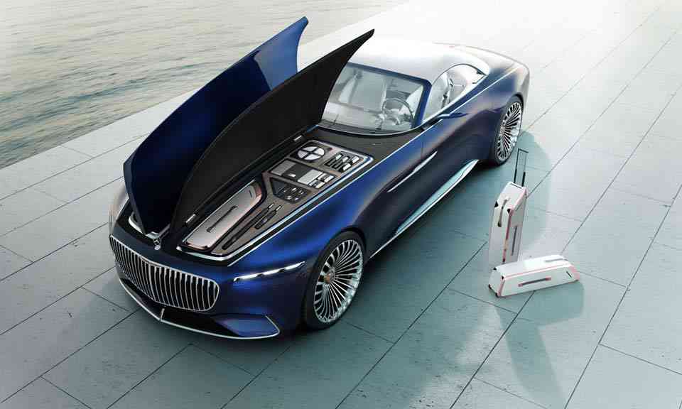 Vision Mercedes-Maybach 6 Cabriolet debuts at Pebble Beach