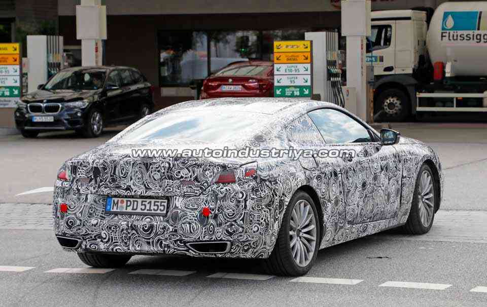 Spied: All-new BMW 8 Series spotted with production lights