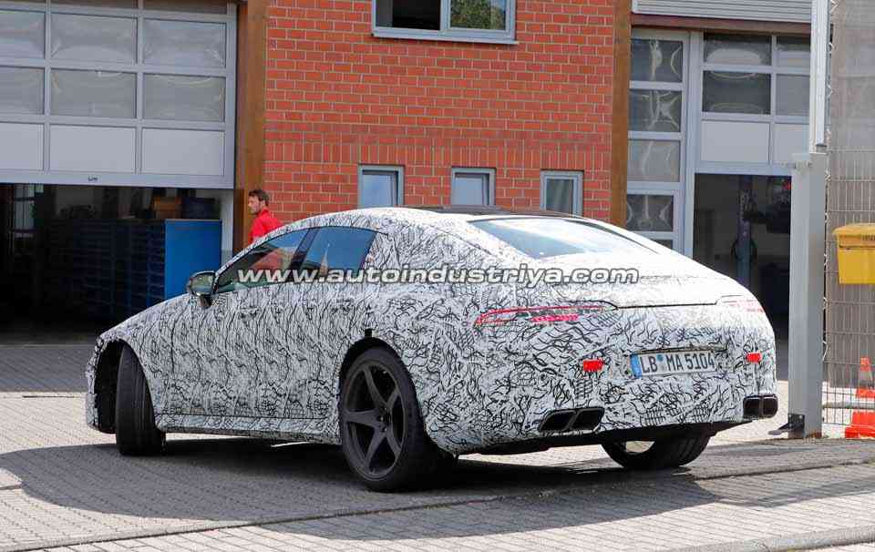 Spied: Upcoming Mercedes-AMG GT4 seen with less camo