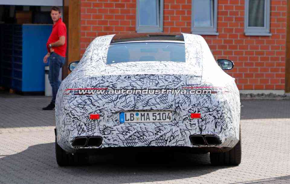 Spied: Upcoming Mercedes-AMG GT4 seen with less camo