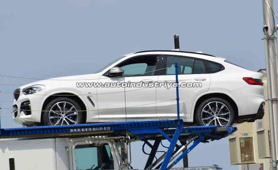 Spied: BMW X4 no disguise
