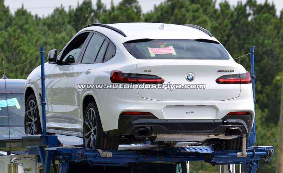 Spied: BMW X4 no disguise