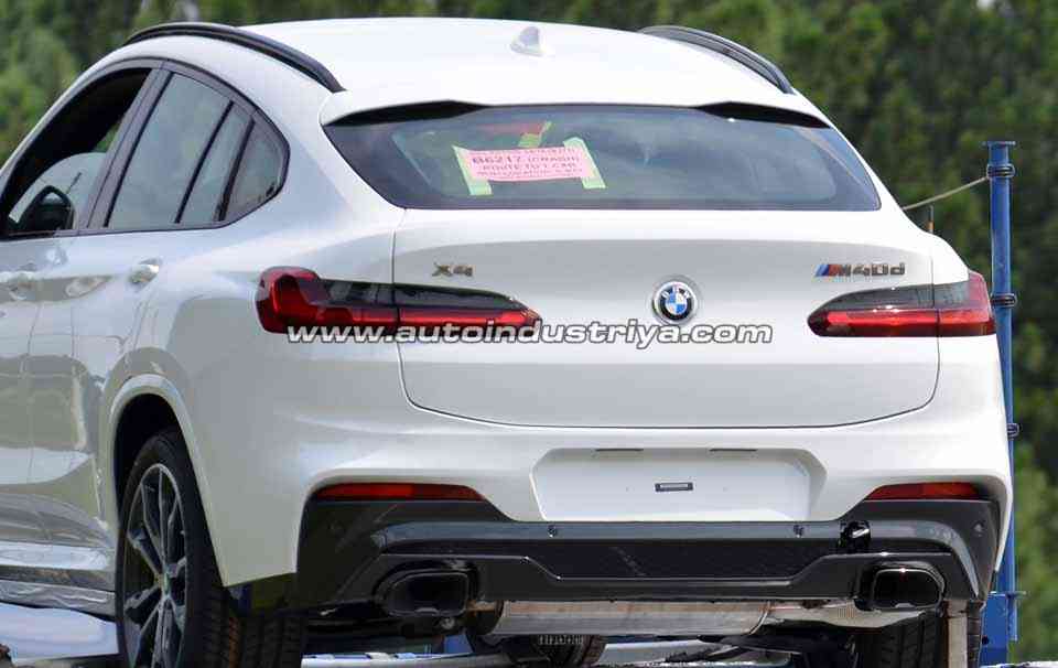 Spied: BMW X4 no disguise