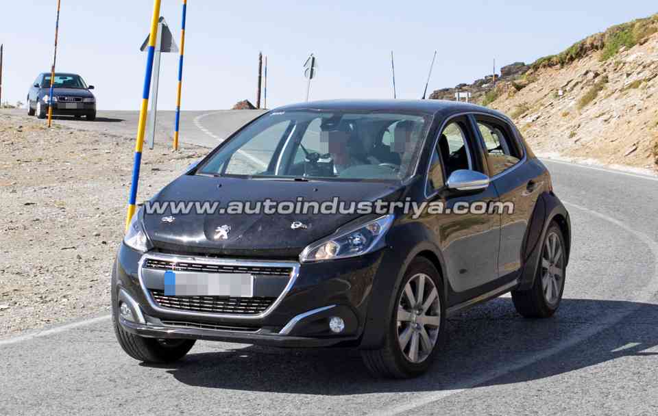 Spied: Peugeot 1008 seen testing, hides under a 208 body