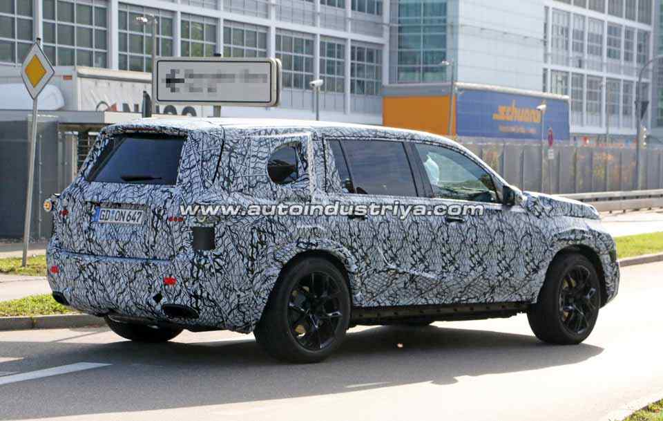 Spied: First photos of all-new Mercedes-Benz GLS