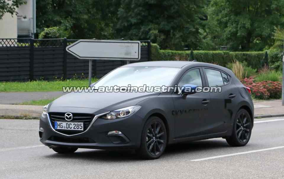 Spied: Next-gen Mazda 3 mule testing Skyactiv-X engine