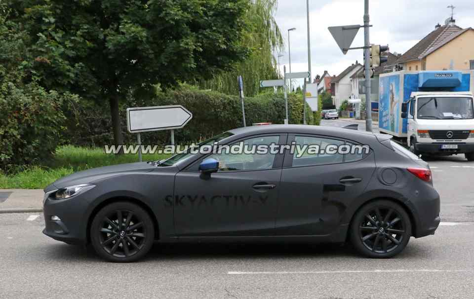 Spied: Next-gen Mazda 3 mule testing Skyactiv-X engine