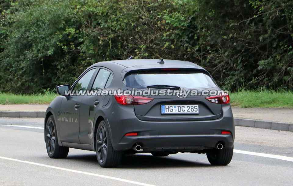 Spied: Next-gen Mazda 3 mule testing Skyactiv-X engine
