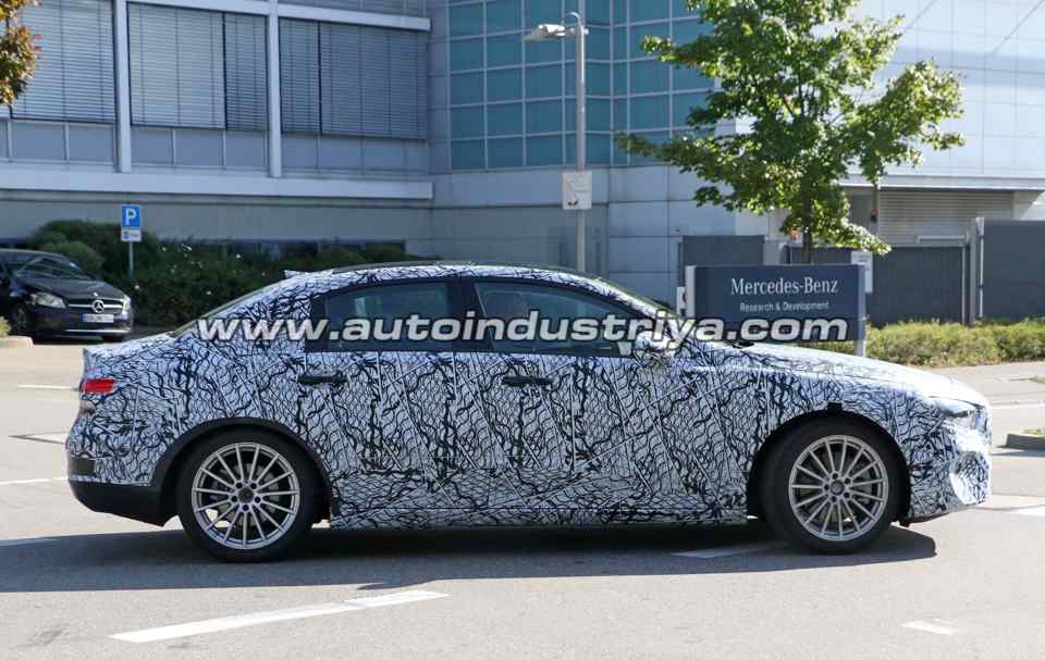 Spied: Mercedes-Benz A-Class sedan seen for the first time