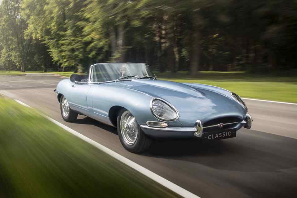 Jaguar introduces E-Type Zero, Future-Type electric concepts