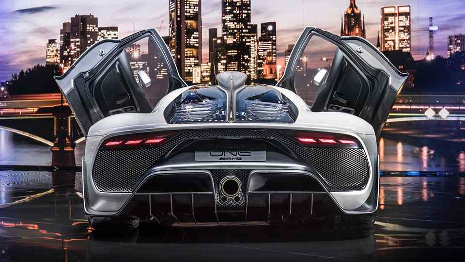 Frankfurt 2017: 1,000 PS Mercedes-AMG Project One breaks cover