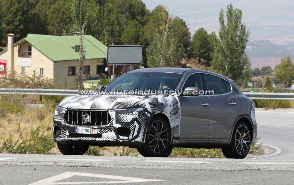 Spied: Maserati out testing V8-powered Levante GTS