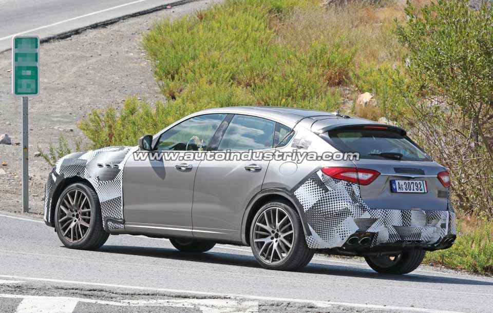 Spied: Maserati out testing V8-powered Levante GTS