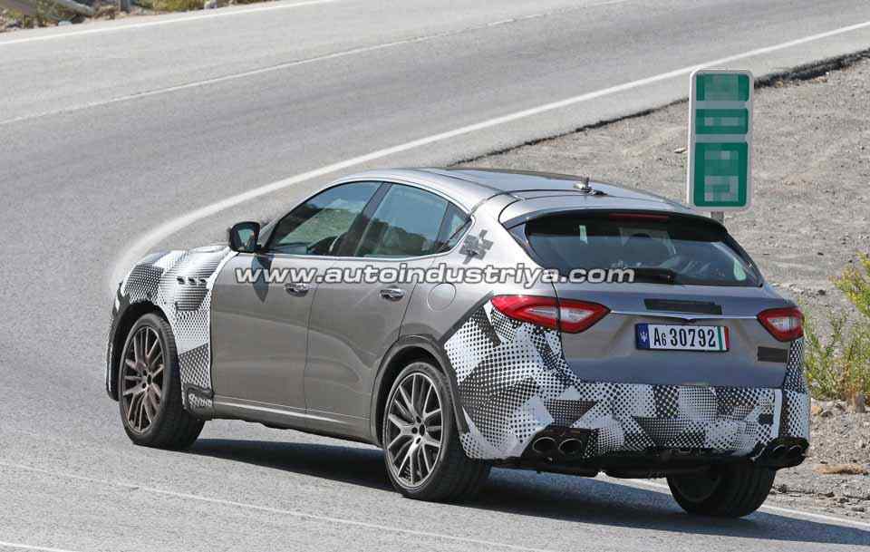 Spied: Maserati out testing V8-powered Levante GTS