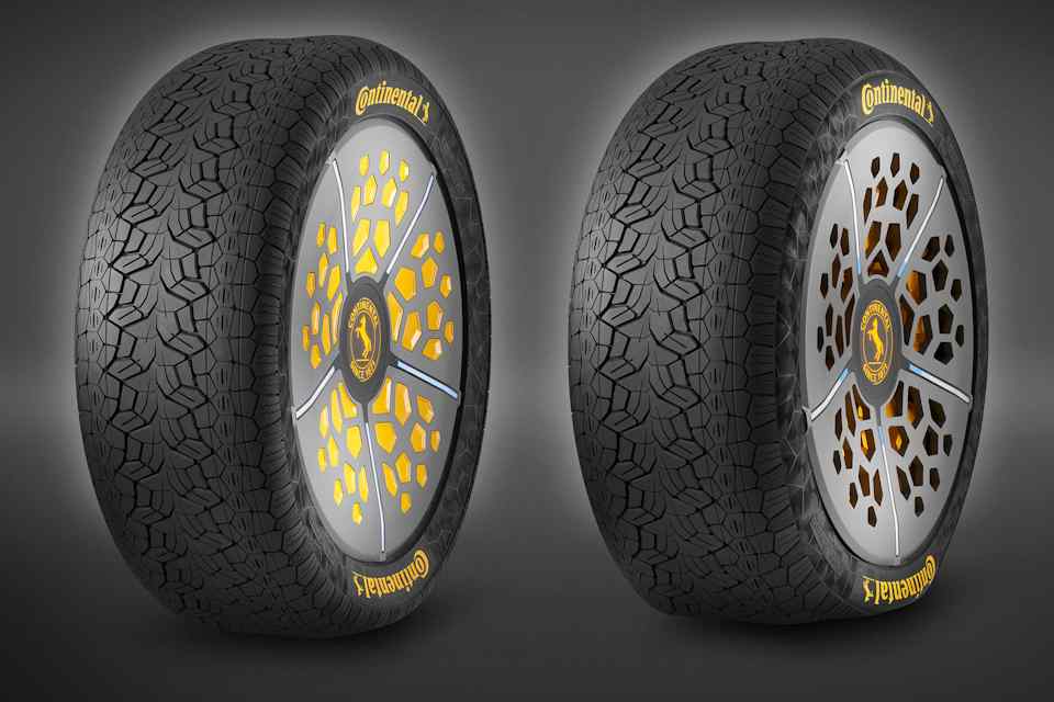 Frankfurt 2017: Continental unveils two 'adaptive tire' concepts