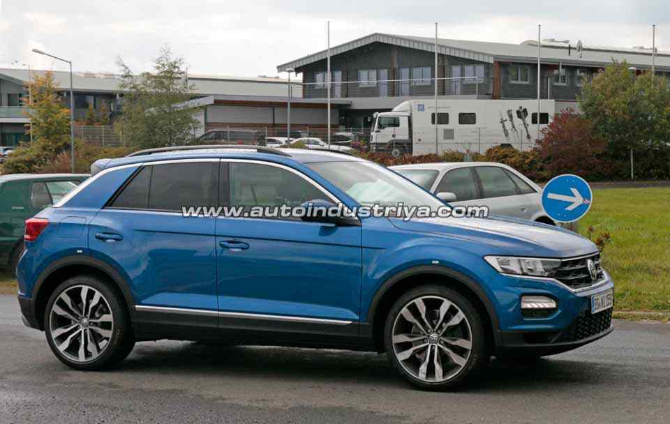 Spied: Hotter Volkswagen T-ROC R seen at the Nurbugring